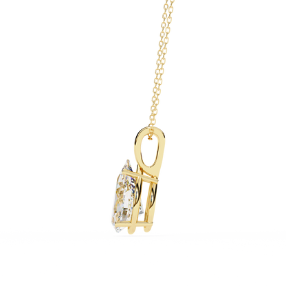 Seraphina Oval Lab-Grown Diamond Pendant