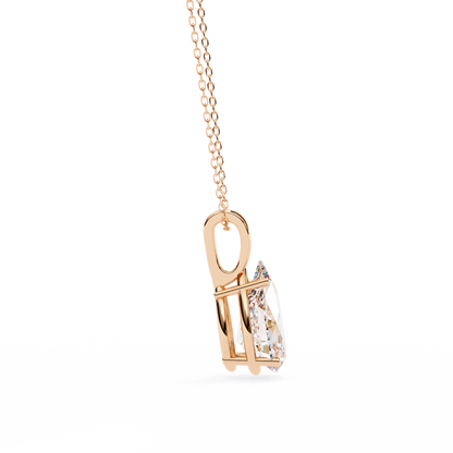 Seraphina Oval Lab-Grown Diamond Pendant