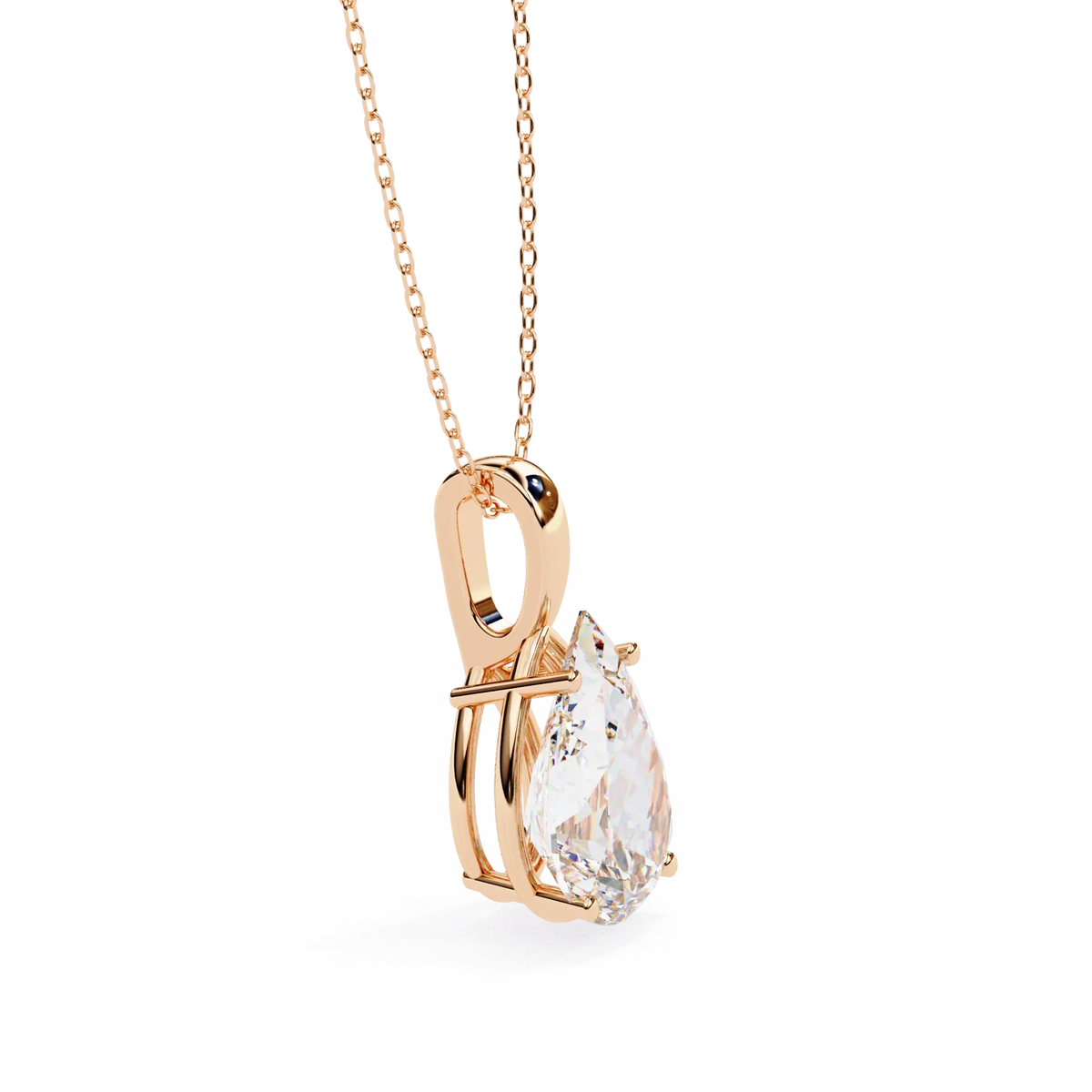 Seraphina Oval Lab-Grown Diamond Pendant - Ophiratbf