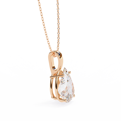 Seraphina Oval Lab-Grown Diamond Pendant