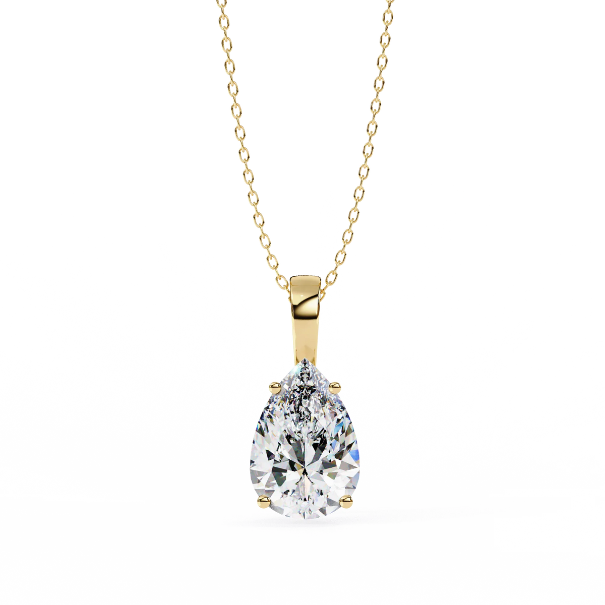 Seraphina Oval Lab-Grown Diamond Pendant - Ophiratbf