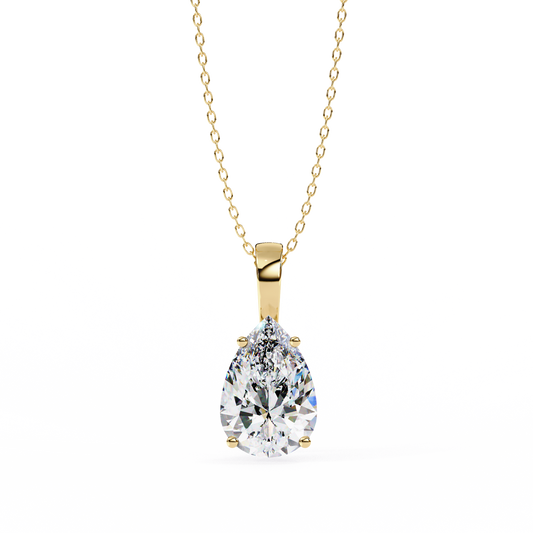 Seraphina Oval Lab-Grown Diamond Pendant