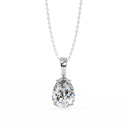 Seraphina Oval Lab-Grown Diamond Pendant