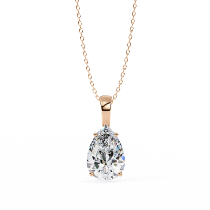 Seraphina Oval Lab-Grown Diamond Pendant