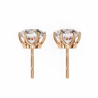 Lustre Round Lab Grown Diamond Studs - Ophiratbf