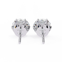 Lustre Round Lab Grown Diamond Studs - Ophiratbf