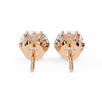 Lustre Round Lab Grown Diamond Studs - Ophiratbf