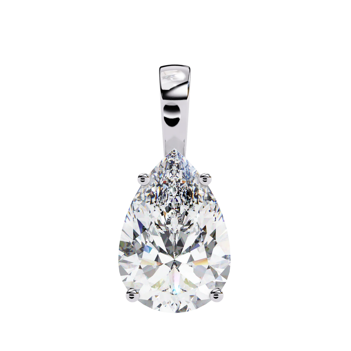 Seraphina Oval Lab-Grown Diamond Pendant - Ophiratbf