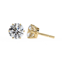 Lustre Round Lab Grown Diamond Studs - Ophiratbf