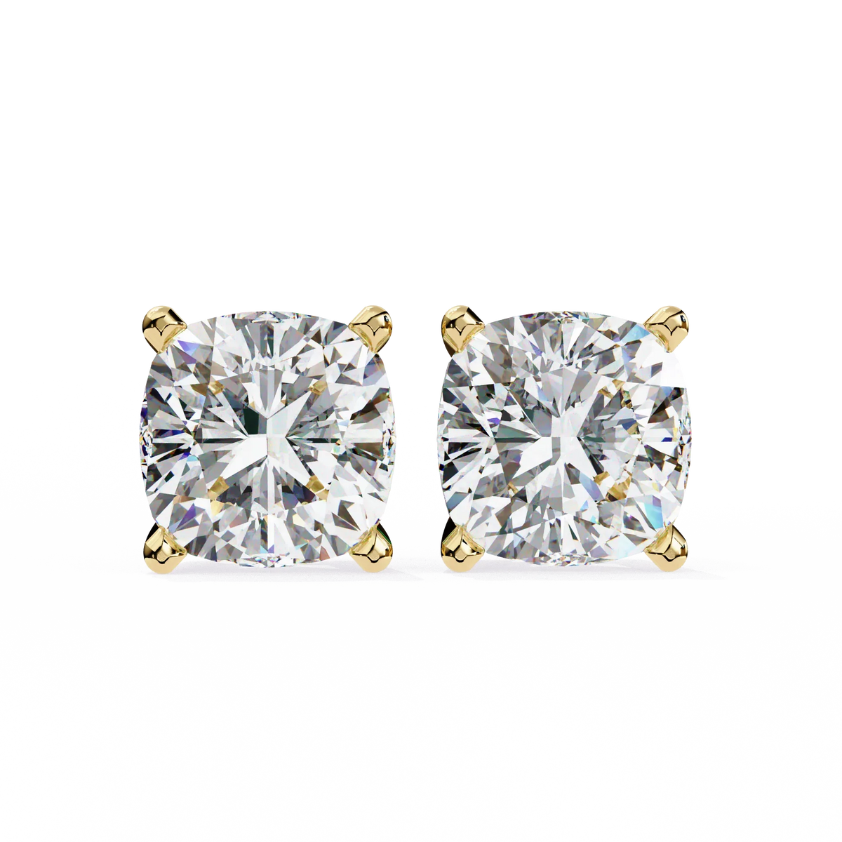 Cushion Glow Lab Grown Diamond Studs - Ophiratbf