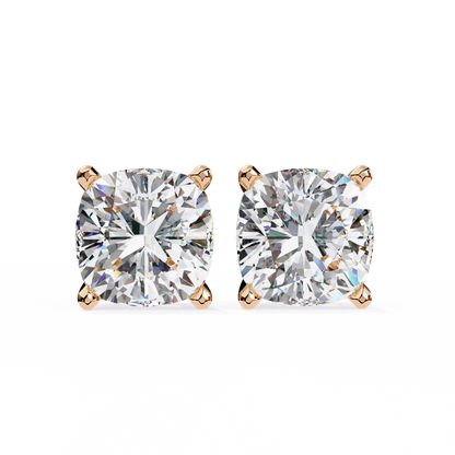 Cushion Glow Lab Grown Diamond Studs