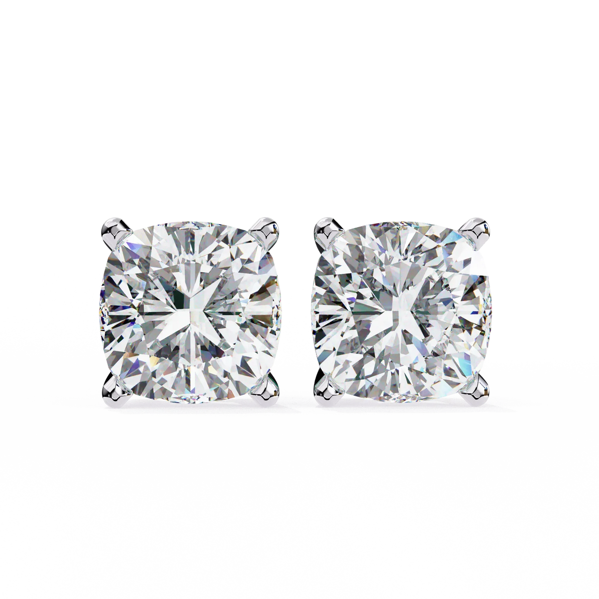 Cushion Glow Lab Grown Diamond Studs - Ophiratbf