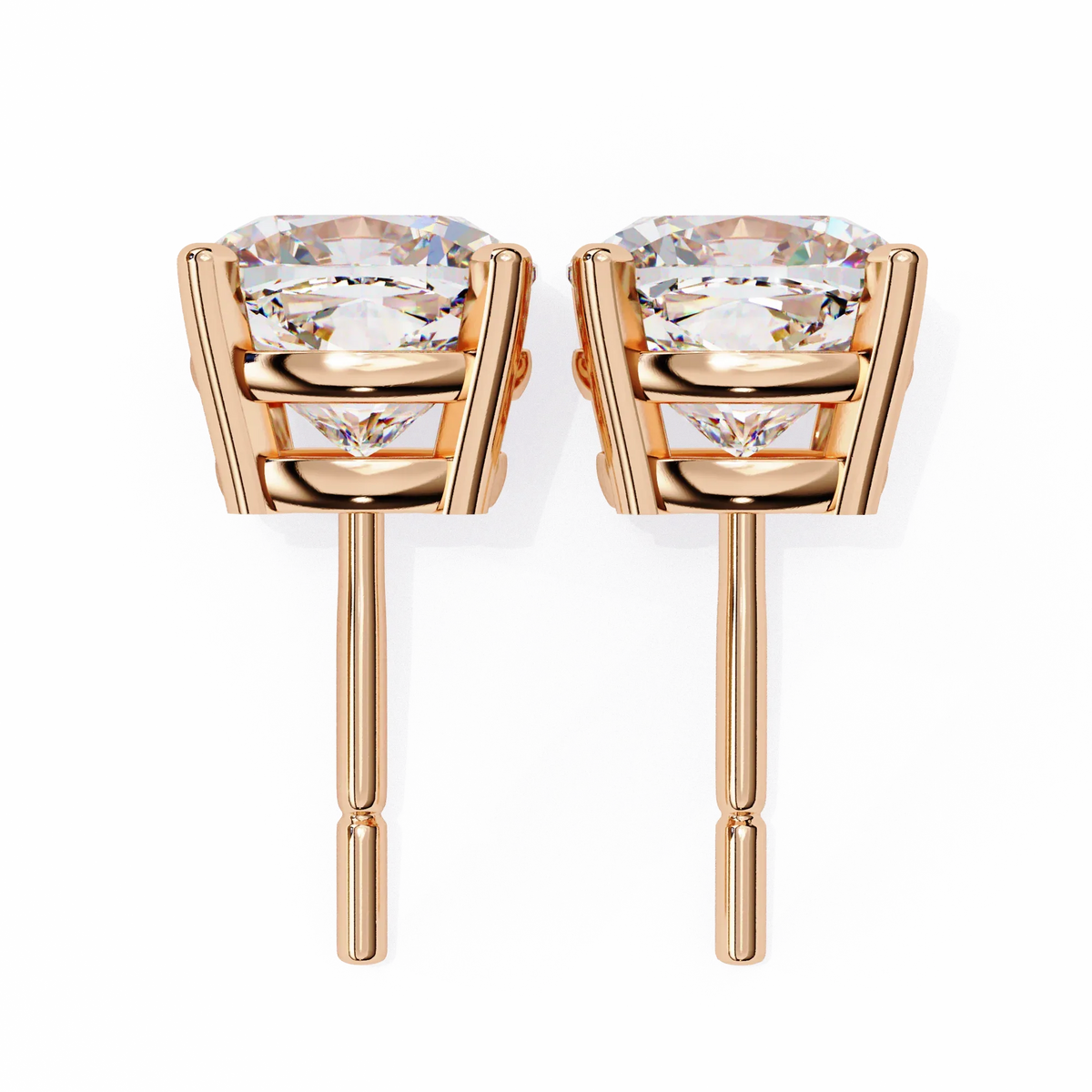 Cushion Glow Lab Grown Diamond Studs - Ophiratbf