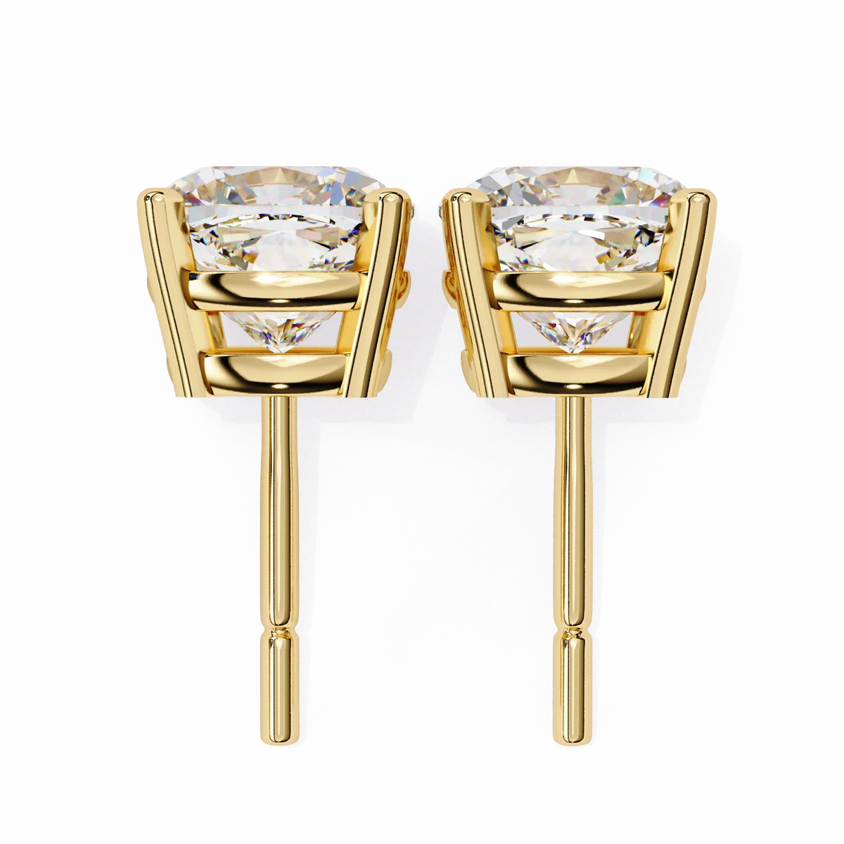 Cushion Glow Lab Grown Diamond Studs - Ophiratbf