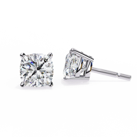 Cushion Glow Lab Grown Diamond Studs - Ophiratbf