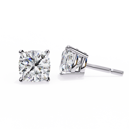 Cushion Glow Lab Grown Diamond Studs