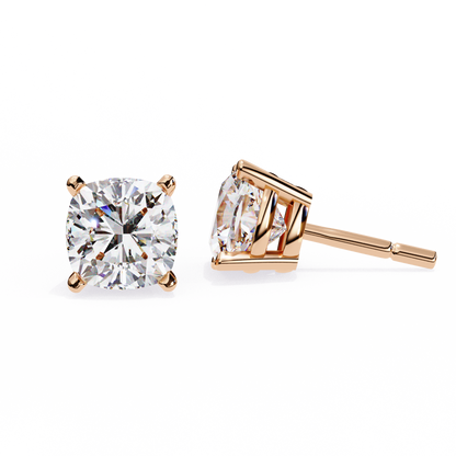 Cushion Glow Lab Grown Diamond Studs