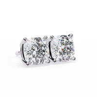 Cushion Glow Lab Grown Diamond Studs - Ophiratbf