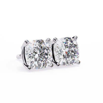 Cushion Glow Lab Grown Diamond Studs
