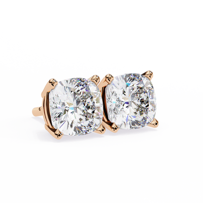 Cushion Glow Lab Grown Diamond Studs
