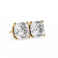 Cushion Glow Lab Grown Diamond Studs - Ophiratbf