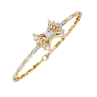 Celestial Princess Cut Lab Grown Diamond Bracelet - Ophiratbf