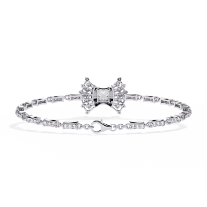 Celestial Princess Cut Lab Grown Diamond Bracelet