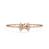 Celestial Princess Cut Lab Grown Diamond Bracelet - Ophiratbf