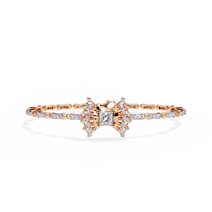 Celestial Princess Cut Lab Grown Diamond Bracelet