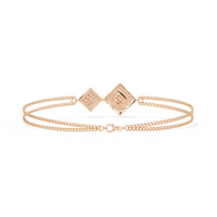 Geometra Dual Motif Lab Grown Diamond Bangle - Ophiratbf