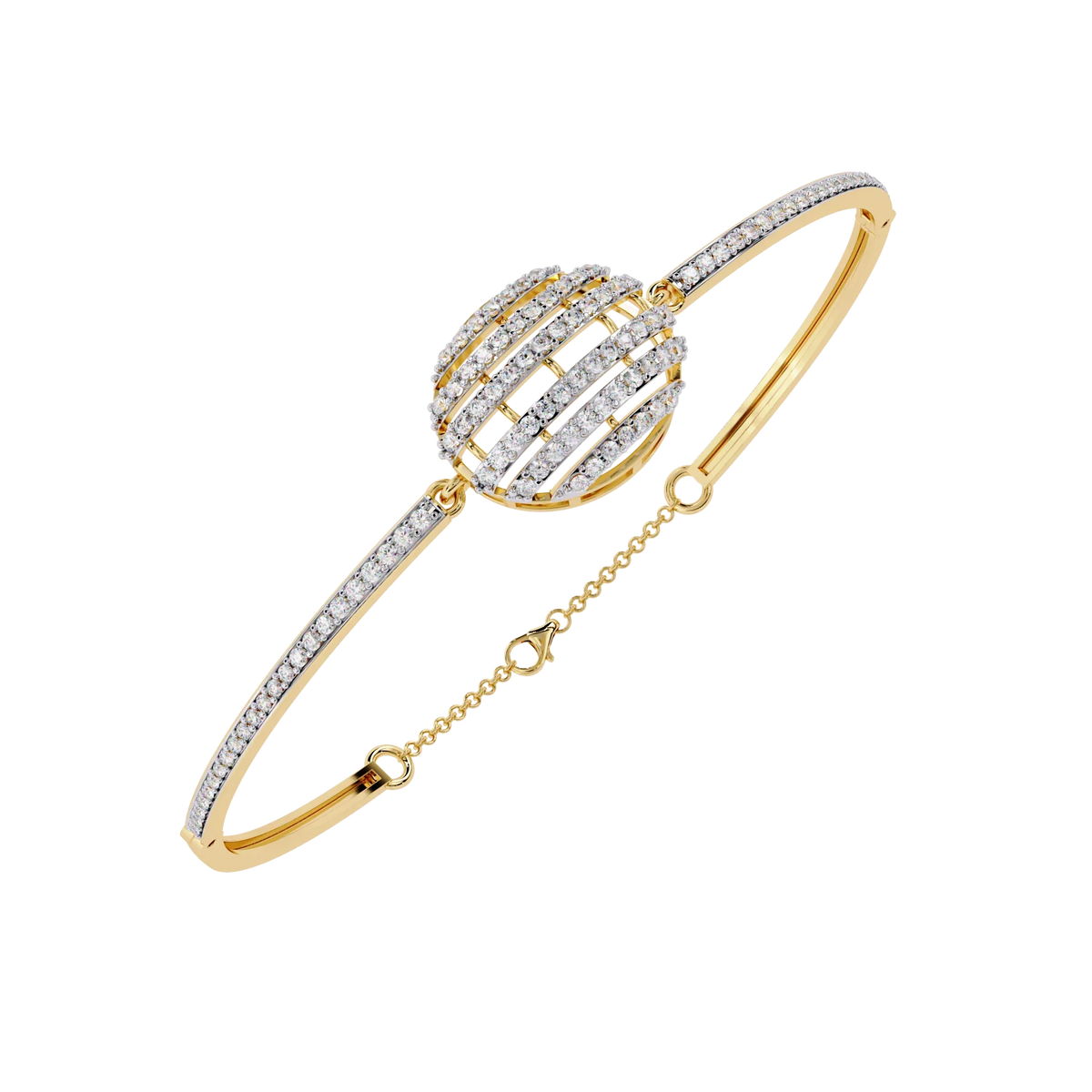 Cosmic Radiance Lab Grown Diamond Bracelet - Ophiratbf