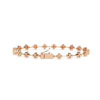 Bloom Cluster Lab Grown Diamond Line Bracelet - Ophiratbf