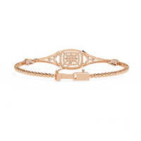 Empress Cushion Halo Lab Grown Diamond Bangle - Ophiratbf