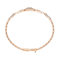 Empress Cushion Halo Lab Grown Diamond Bangle - Ophiratbf