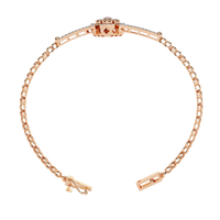 Regal Blossom Lab Grown Diamond Bangle - Ophiratbf