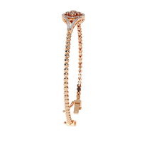 Regal Blossom Lab Grown Diamond Bangle - Ophiratbf