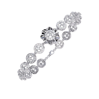 Solaris Medallion Lab Grown Diamond Bracelet - Ophiratbf