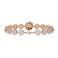 Solaris Medallion Lab Grown Diamond Bracelet - Ophiratbf