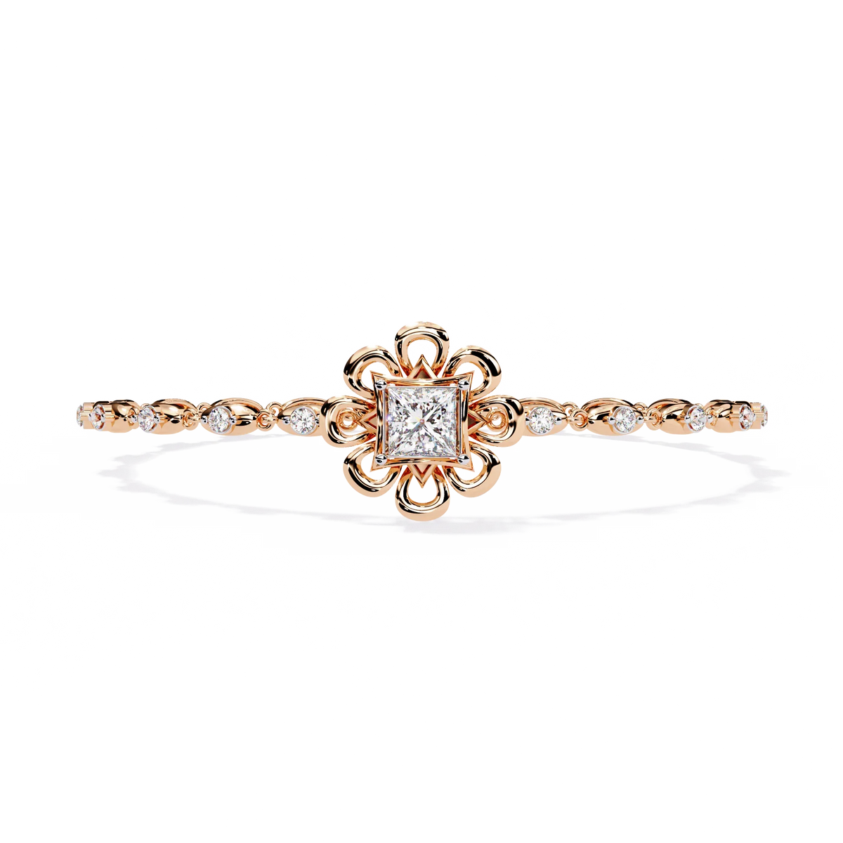 Fleur Royale Lab Grown Diamond Bracelet - Ophiratbf