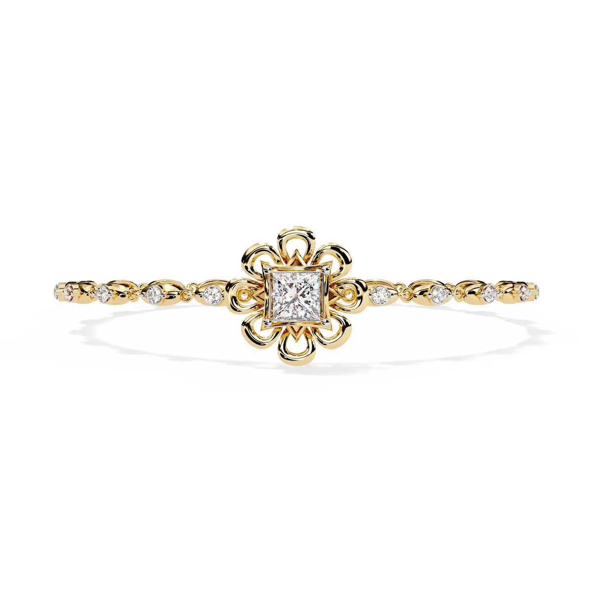 Fleur Royale Lab Grown Diamond Bracelet - Ophiratbf