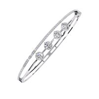 Orbit Five-Stone Lab Grown Diamond Bracelet - Ophiratbf