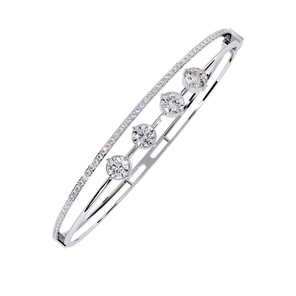 Orbit Five-Stone Lab Grown Diamond Bracelet