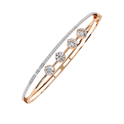 Orbit Five-Stone Lab Grown Diamond Bracelet