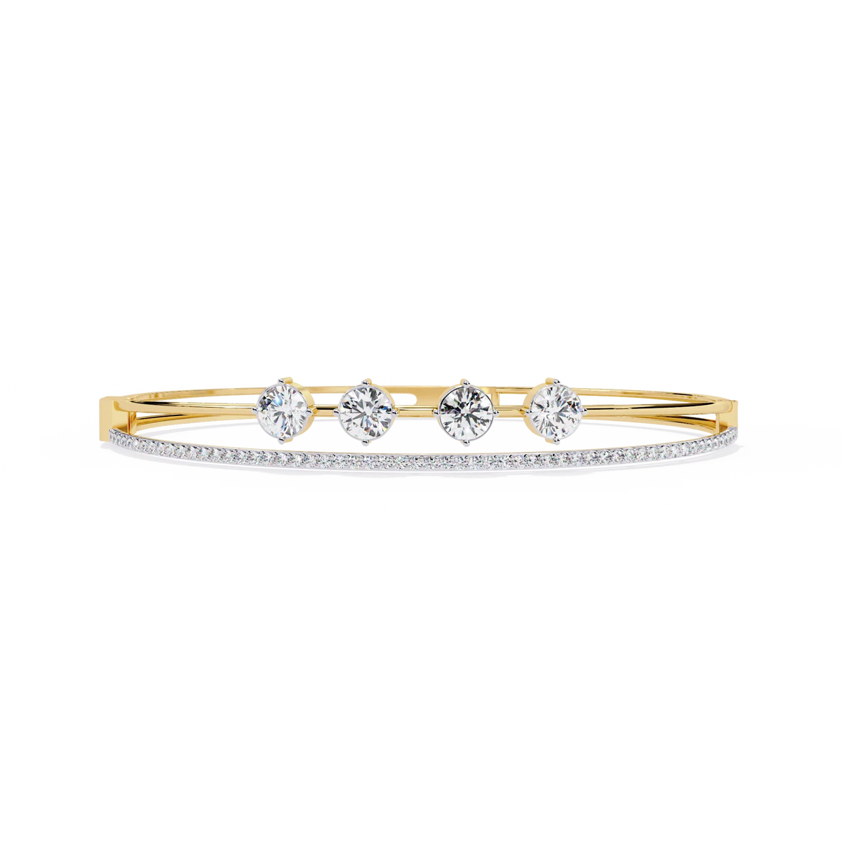 Orbit Five-Stone Lab Grown Diamond Bracelet - Ophiratbf