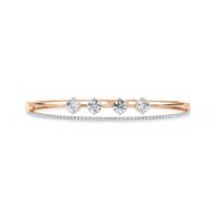 Orbit Five-Stone Lab Grown Diamond Bracelet - Ophiratbf
