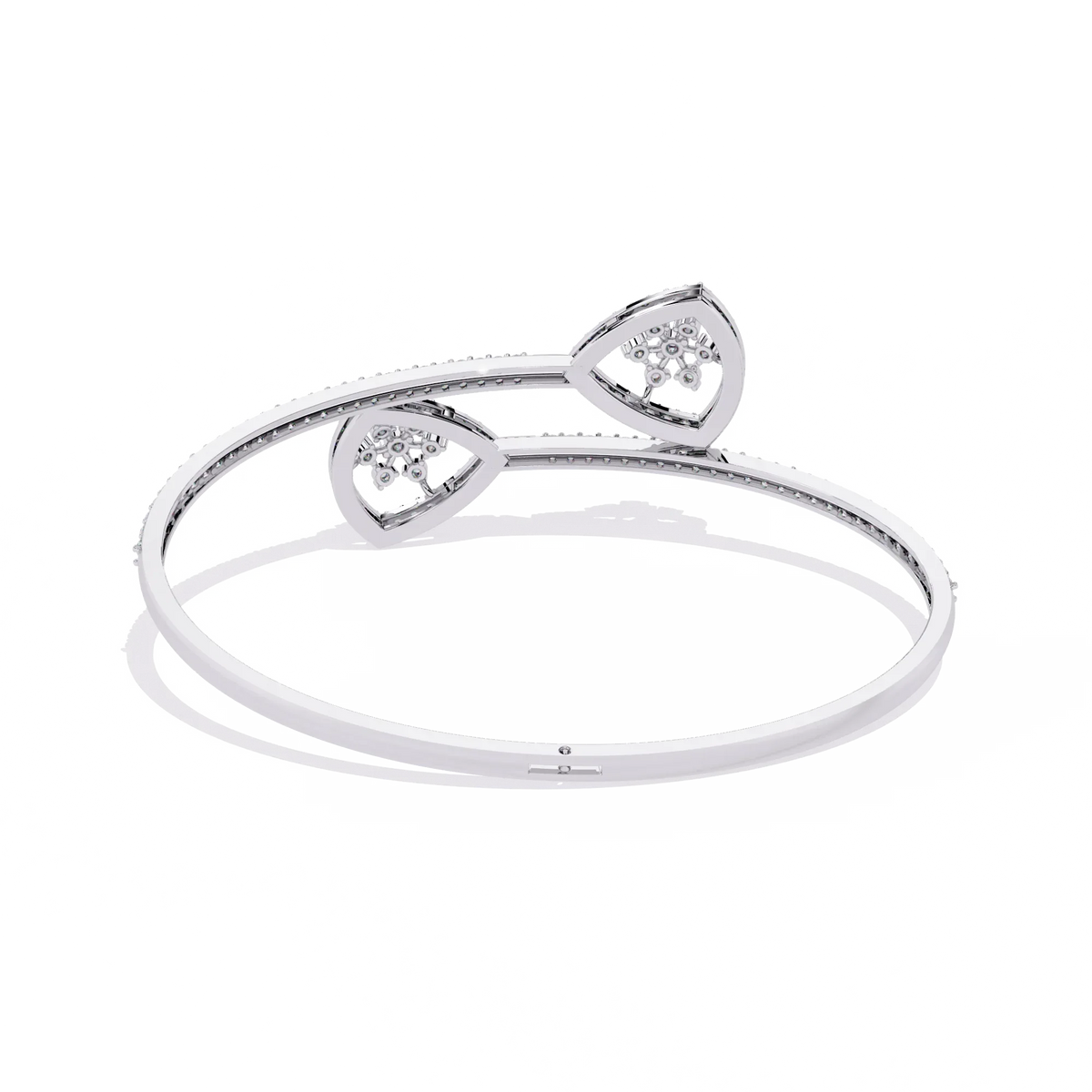 Trillium Solitaire Lab Grown Diamond Bracelet - Ophiratbf