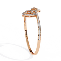 Trillium Solitaire Lab Grown Diamond Bracelet - Ophiratbf