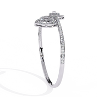 Trillium Solitaire Lab Grown Diamond Bracelet - Ophiratbf