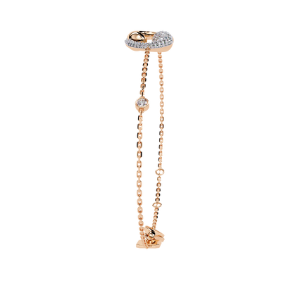 Serpentine Spark Lab Grown Diamond Bracelet