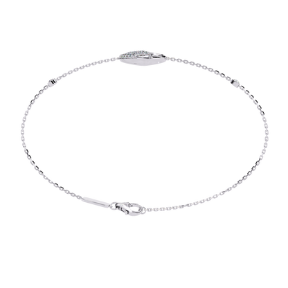 Serpentine Spark Lab Grown Diamond Bracelet